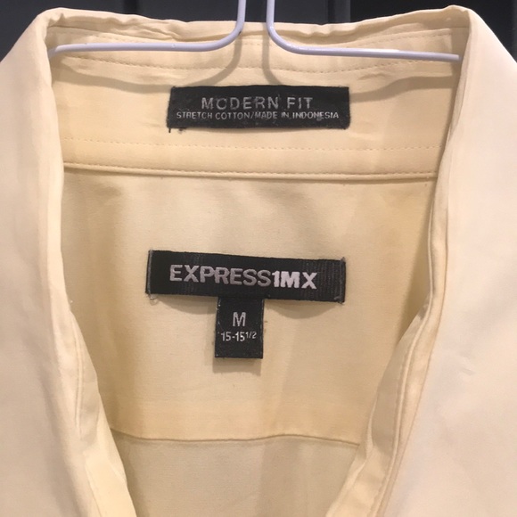Express Modern Fit Button Down - Picture 2 of 3